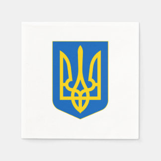 Ukraine Coat of Arms Napkin