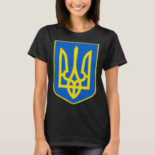 Ukraine Coat Of Arms Show Ukrainian Pride Tryzub L T-Shirt