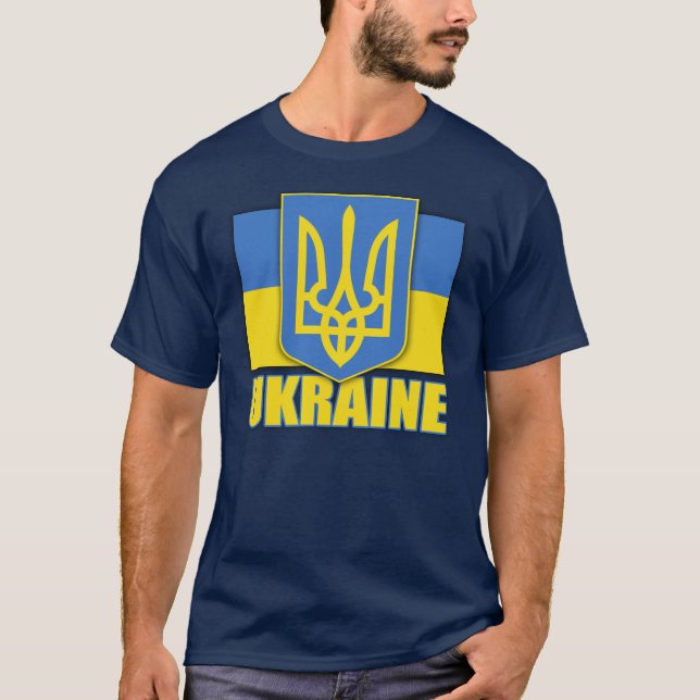 Ukraine Coat of Arms T-Shirt (Front)