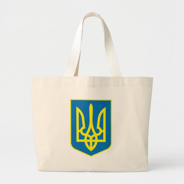 Ukraine Coat of Arms Tote Bag (Front)