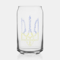 Ukraine coat of arms trident tryzub spiral pattern
