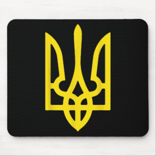 Ukraine Coat Of Arms Ukrainian Flag Colors Ukraine Mouse Pad