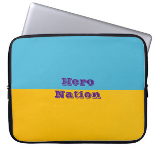 Ukraine colours Neoprene Laptop Sleeve 15 inch