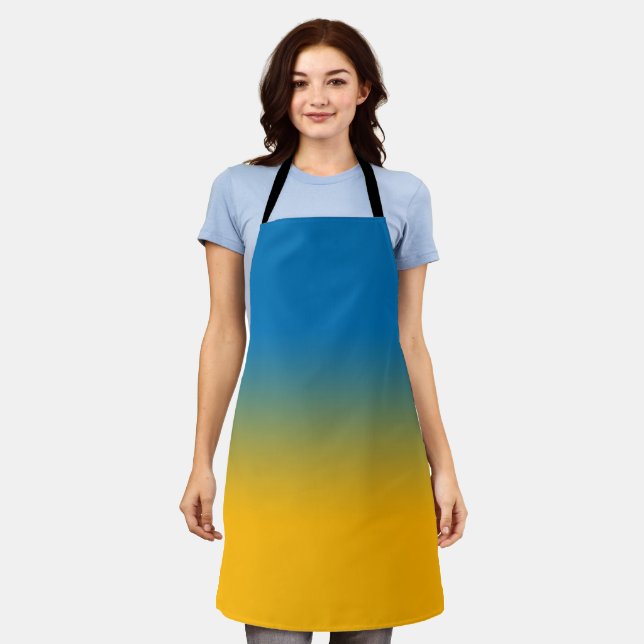 Ukraine, colours of freedom apron (Worn)