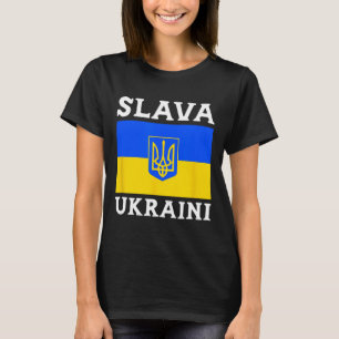 Ukraine Country Flag Pride Slava Ukraini 1  T-Shirt