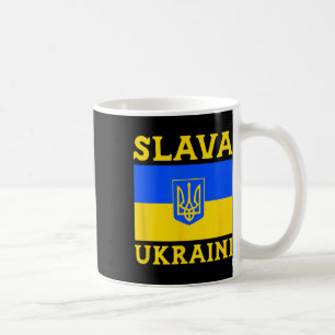 Ukraine Country Flag Pride Slava Ukraini 3 Coffee Mug