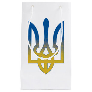 Ukraine Country Pride Flag, Ukrainian Flag Small Gift Bag