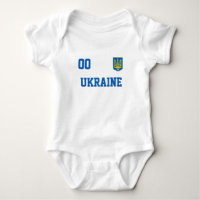 Ukraine Custom Name&Number Jersey Football