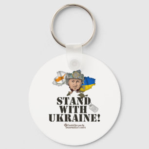 Ukraine Cyprus Flags Selenskyj Stand With Ukraine  Key Ring