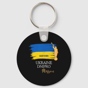 Ukraine Dnipro Mormon Lds Mission Missionary Key Ring