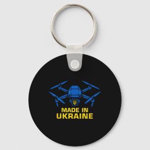 Ukraine Drone Patriotic Ukrainian Fpv Lovers 2 Key Ring