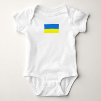 Ukraine Flag Baby Bodysuit