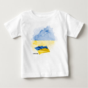 Ukraine flag baby T-Shirt