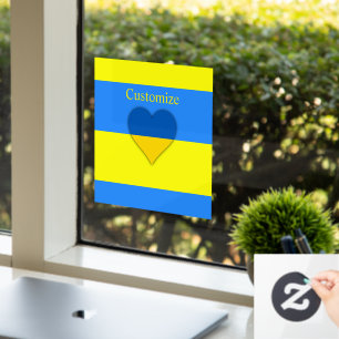 Ukraine Flag Blue Yellow Thunder_Cove
