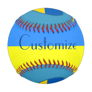 Ukraine Flag Blue Yellow Thunder_Cove Baseball