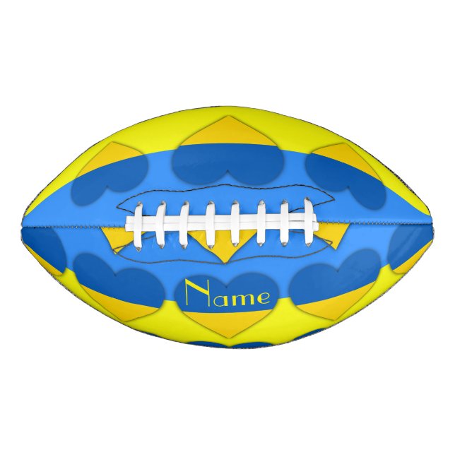 Ukraine Flag Blue Yellow Thunder_Cove Football (Front)