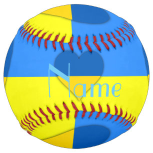Ukraine Flag Blue Yellow Thunder_Cove Softball