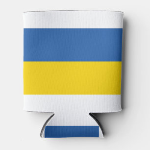 UKRAINE-FLAG CAN COOLER