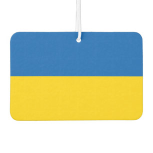 Ukraine Flag Car Air Freshener