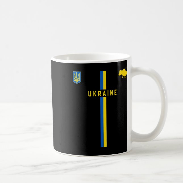 Ukraine Flag  Coffee Mug (Right)