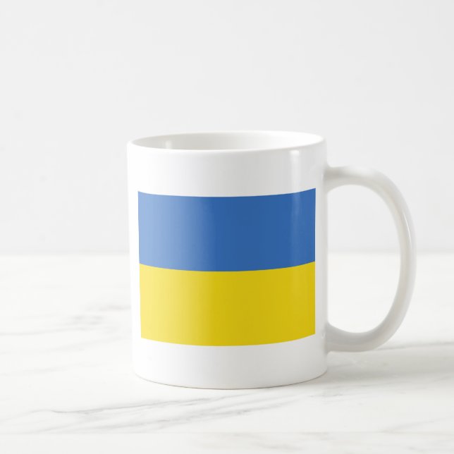 ukraine flag coffee mug (Right)