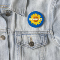 Ukraine Flag Colours Yellow Blue Sunflower Flower