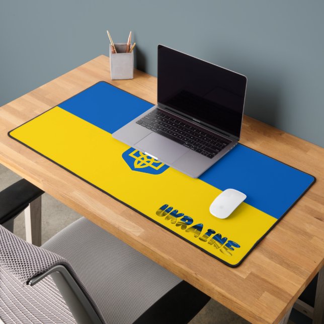Ukraine flag desk mat (Office 2)