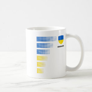 Ukraine Flag Emblem Patriotic Ukraine National Pri Coffee Mug