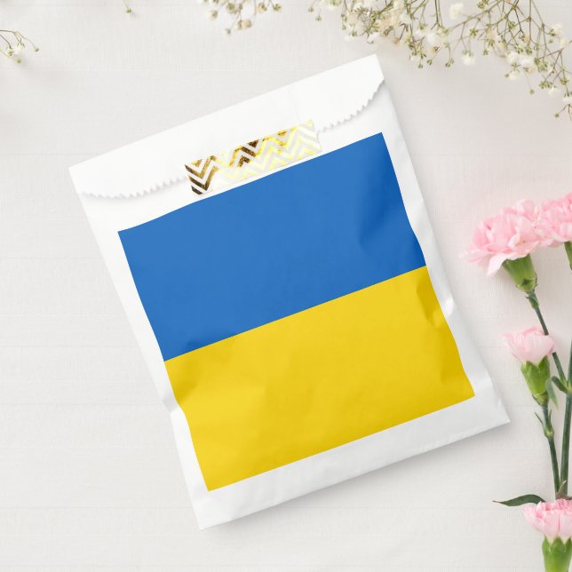 Ukraine flag favour bag (Sealed)