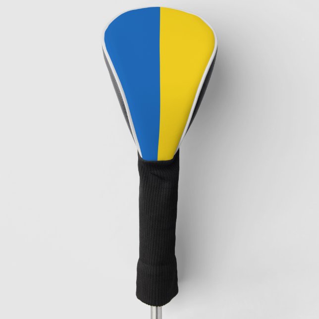 Ukraine Flag Golf Head Cover (Front)