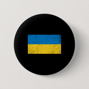 Ukraine Flag Graphic For Men Women Kids  6 Cm Round Badge