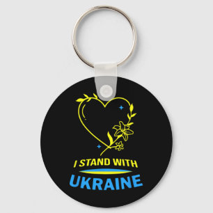 Ukraine Flag I Stand With Ukraine Shirt Love Suppo Key Ring