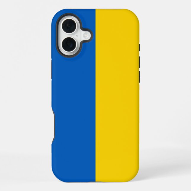 Ukraine Flag iPhone Case (Back)