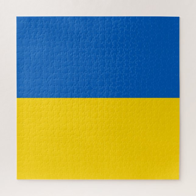 Ukraine Flag Jigsaw Puzzle (Vertical)