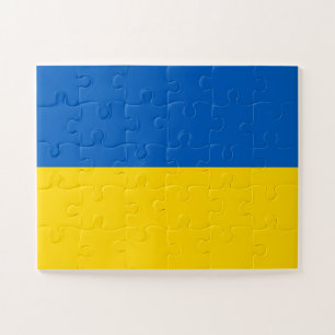Ukraine Flag Jigsaw Puzzle
