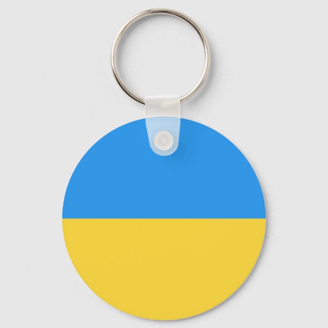 Ukraine flag key ring (Front)