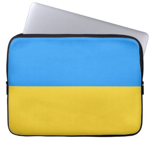 Ukraine flag laptop sleeve