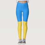 Ukraine flag leggings<br><div class="desc">Ukraine flag,  support Ukraine blue and yellow Ukrainian fight</div>