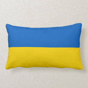 Ukraine Flag Lumbar Cushion