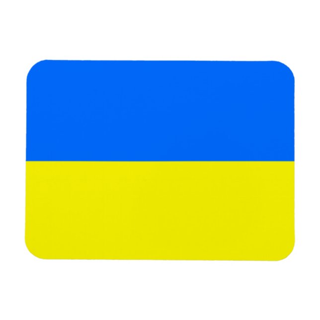 Ukraine Flag Magnet (Horizontal)