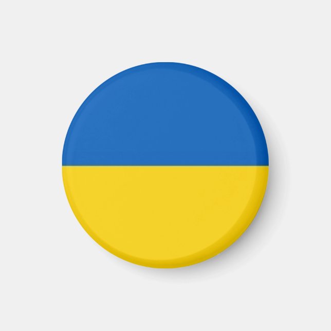 Ukraine Flag Magnet (Front)