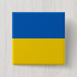 Ukraine Flag Magnet<br><div class="desc">Simple Ukraine Flag minimal squared magnet</div>