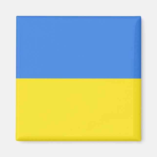 Ukraine Flag Magnet Support Freedom (Front)