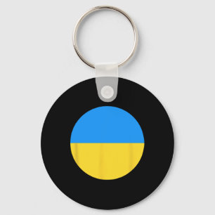 Ukraine Flag Men Women Kid Patriotic Key Ring