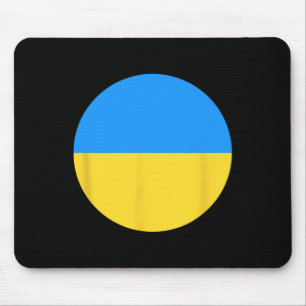 Ukraine Flag Men Women Kid Patriotic  Mouse Pad