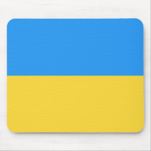 Ukraine flag mouse pad