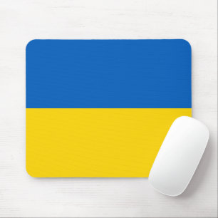 Ukraine flag mouse pad