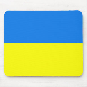 ukraine flag mousepad
