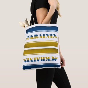 Ukraine Flag, National Nightingale Birds Tote Bag