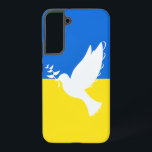 Ukraine Flag Peace Dove Samsung Galaxy Case<br><div class="desc">Flag of Ukraine - Dove of Peace - Freedom - Peace Support - Solidarity - Ukrainian Flag - Strong Together - Freedom Victory ! Let's make the world a better place - everybody together ! A better world begins - depends - needs YOU too ! You can transfer to 1000...</div>